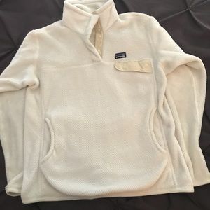 Cream Patagonia Pullover. Women’s Large.